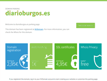 Tablet Screenshot of diarioburgos.es